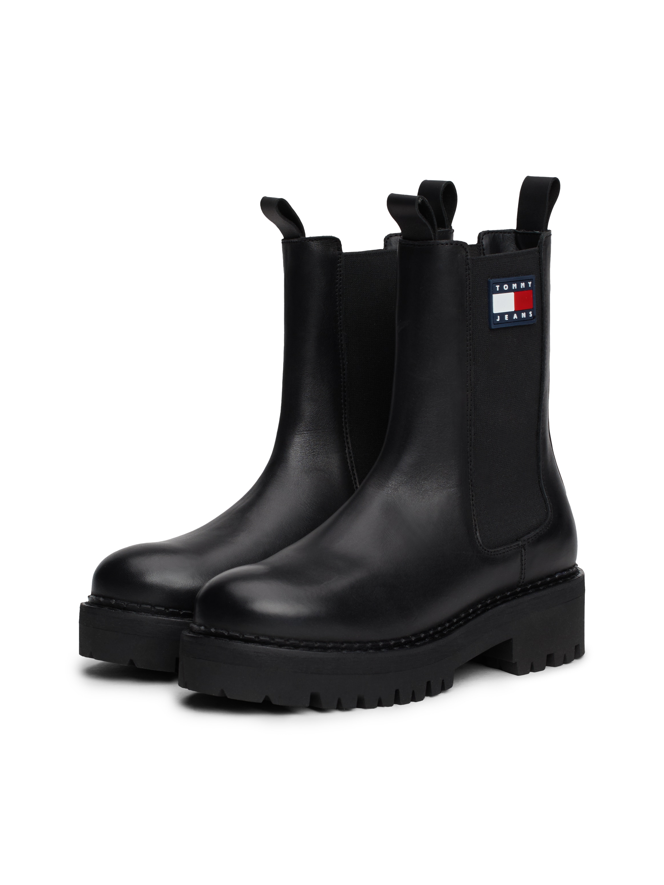 Tommy Jeans Chelseaboots "TJW URBAN CHELSEA", Blockabsatz, Stiefelette, Sch günstig online kaufen