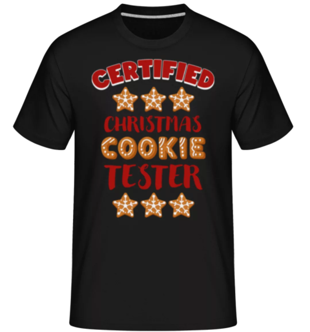 Certified Christmas Cookie Tester · Shirtinator Männer T-Shirt günstig online kaufen