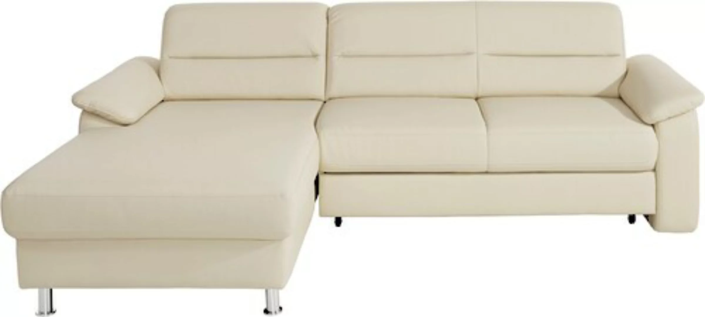 sit&more Ecksofa »Ascara L-Form«, inklusive Boxspring/Federkern-Polsterung, günstig online kaufen