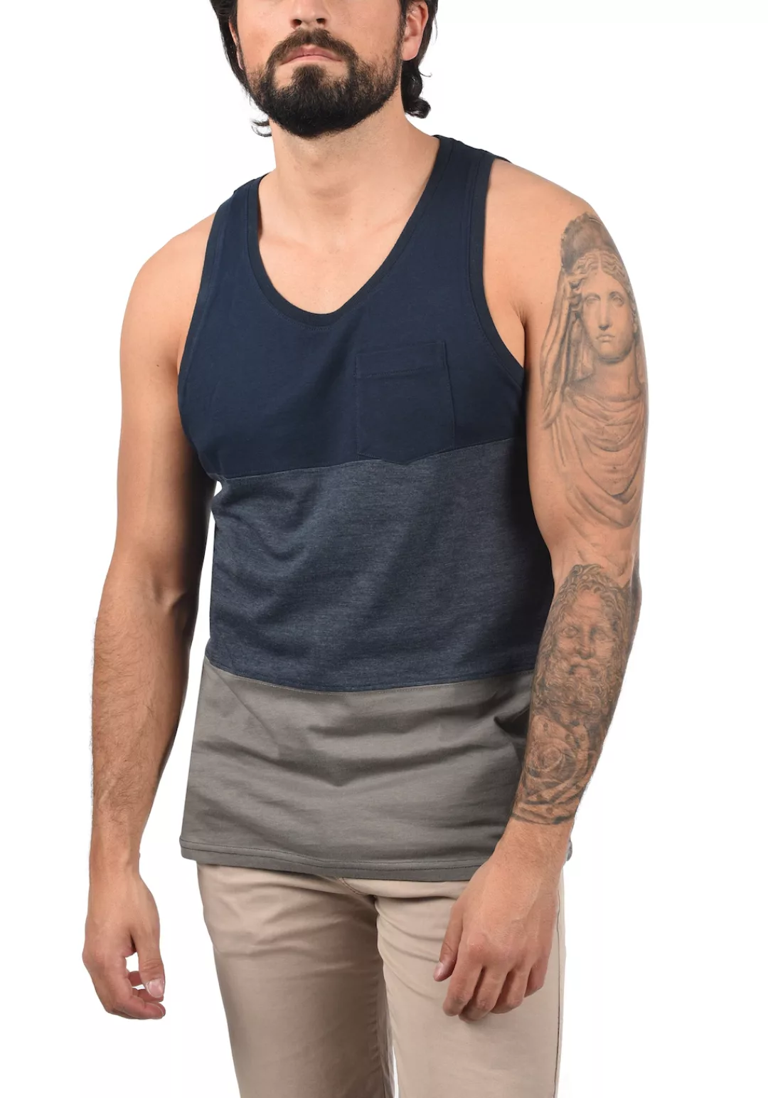 !Solid Tanktop SDMinho Ärmelloses Shirt günstig online kaufen