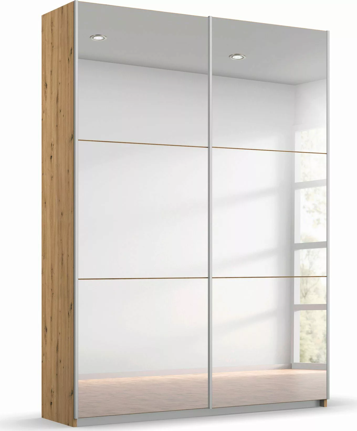 rauch Schwebetürenschrank "Kleiderschrank Schrank Garderobe REFLECT", inkl. günstig online kaufen