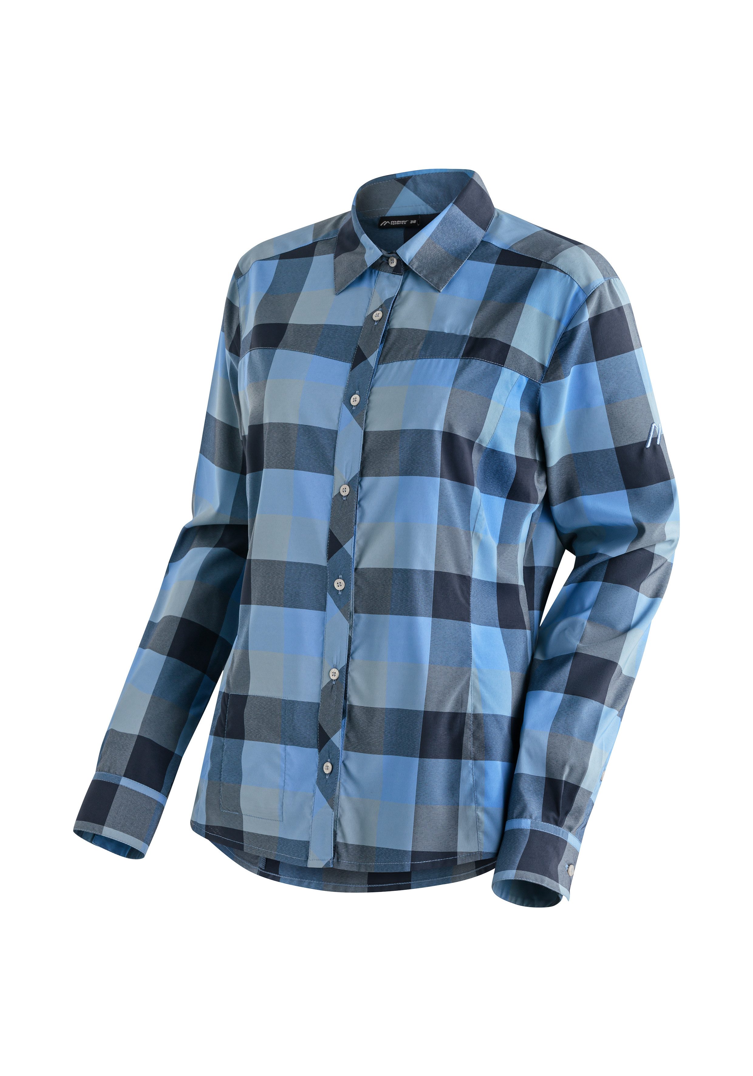 Maier Sports Outdoorbluse "Kendra L/S W", Damen Langarmbluse, pflegeleichte günstig online kaufen