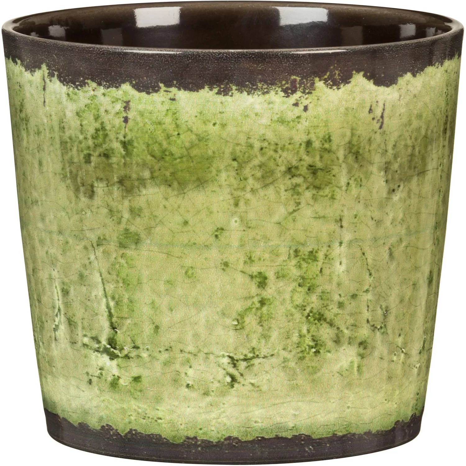 Scheurich Übertopf Blumentopf 870 Ø 15 cm x 14 cm Meadow Glaze günstig online kaufen