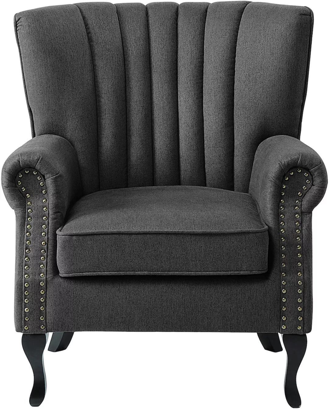 ATLANTIC home collection Sessel "TONI", modern mit Nieten und hoher Rückenl günstig online kaufen