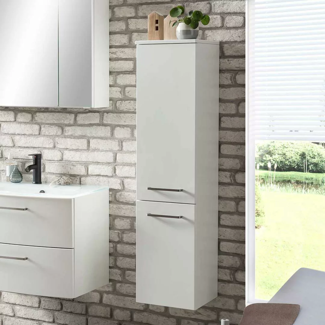 Badschrank in Weiß 30 cm breit günstig online kaufen