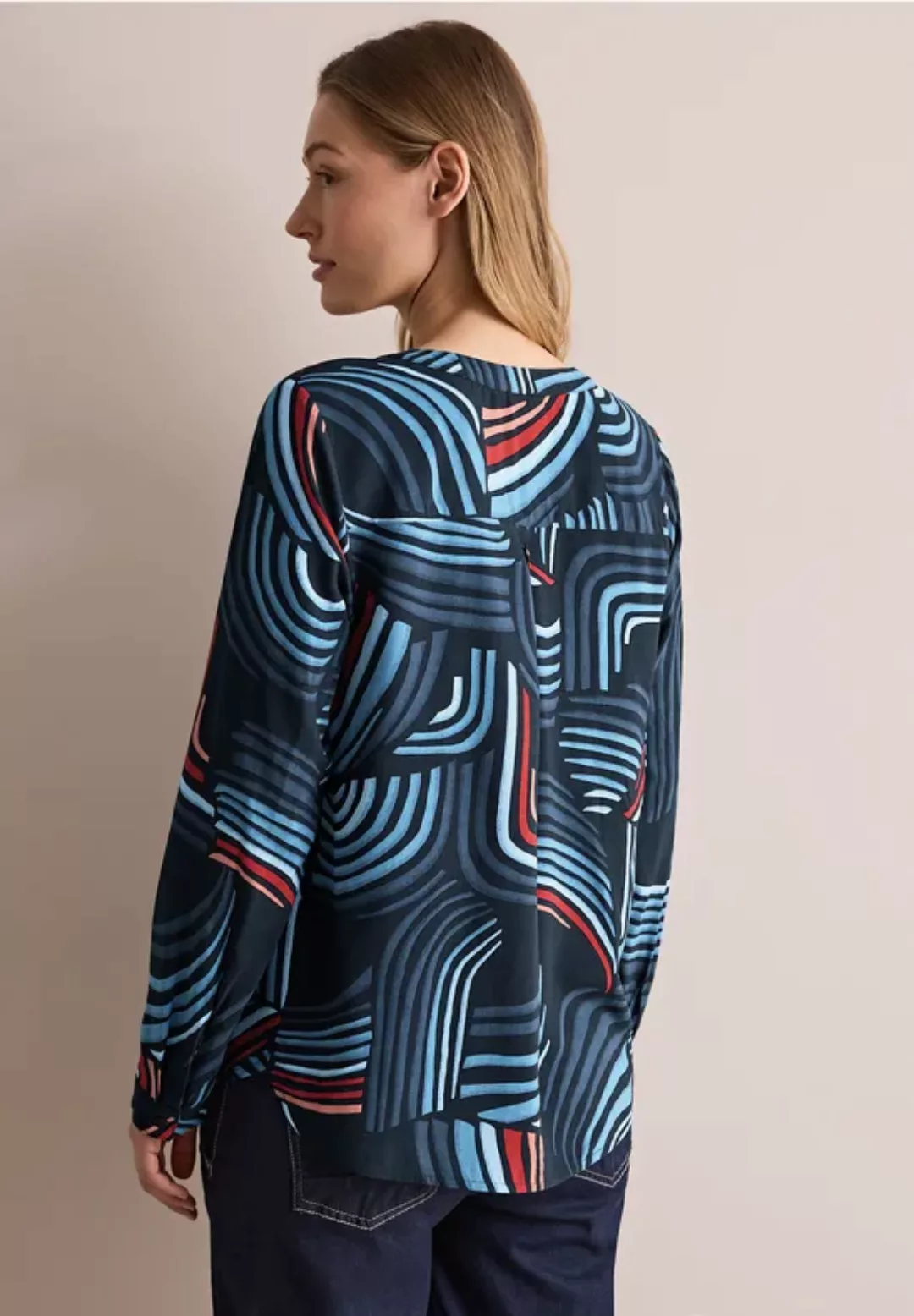 Cecil Langarmbluse, aus softer Viskose günstig online kaufen