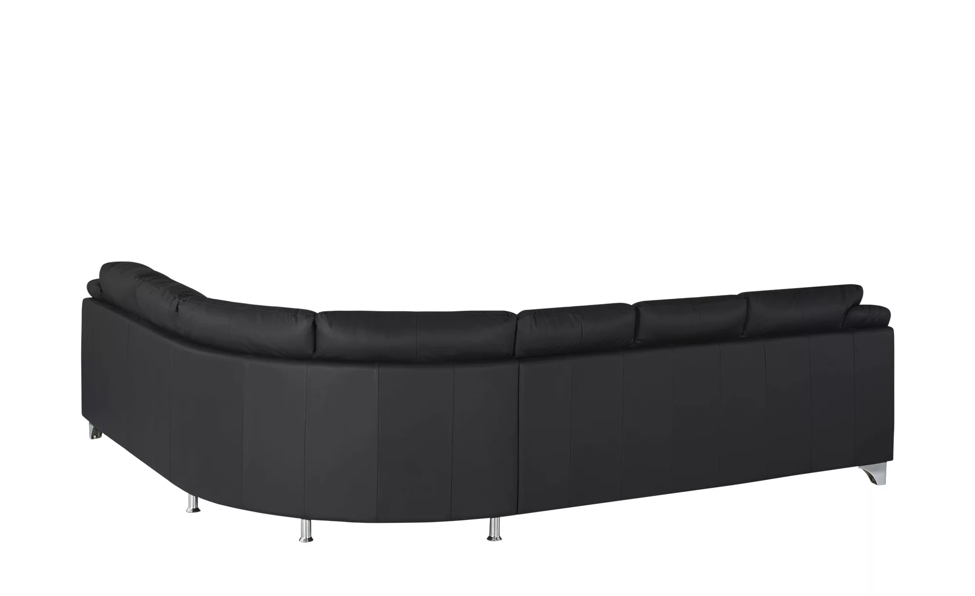 Ecksofa  aus Echtleder Maranello  ¦ schwarz ¦ Maße (cm): B: 295 H: 87 T: 25 günstig online kaufen