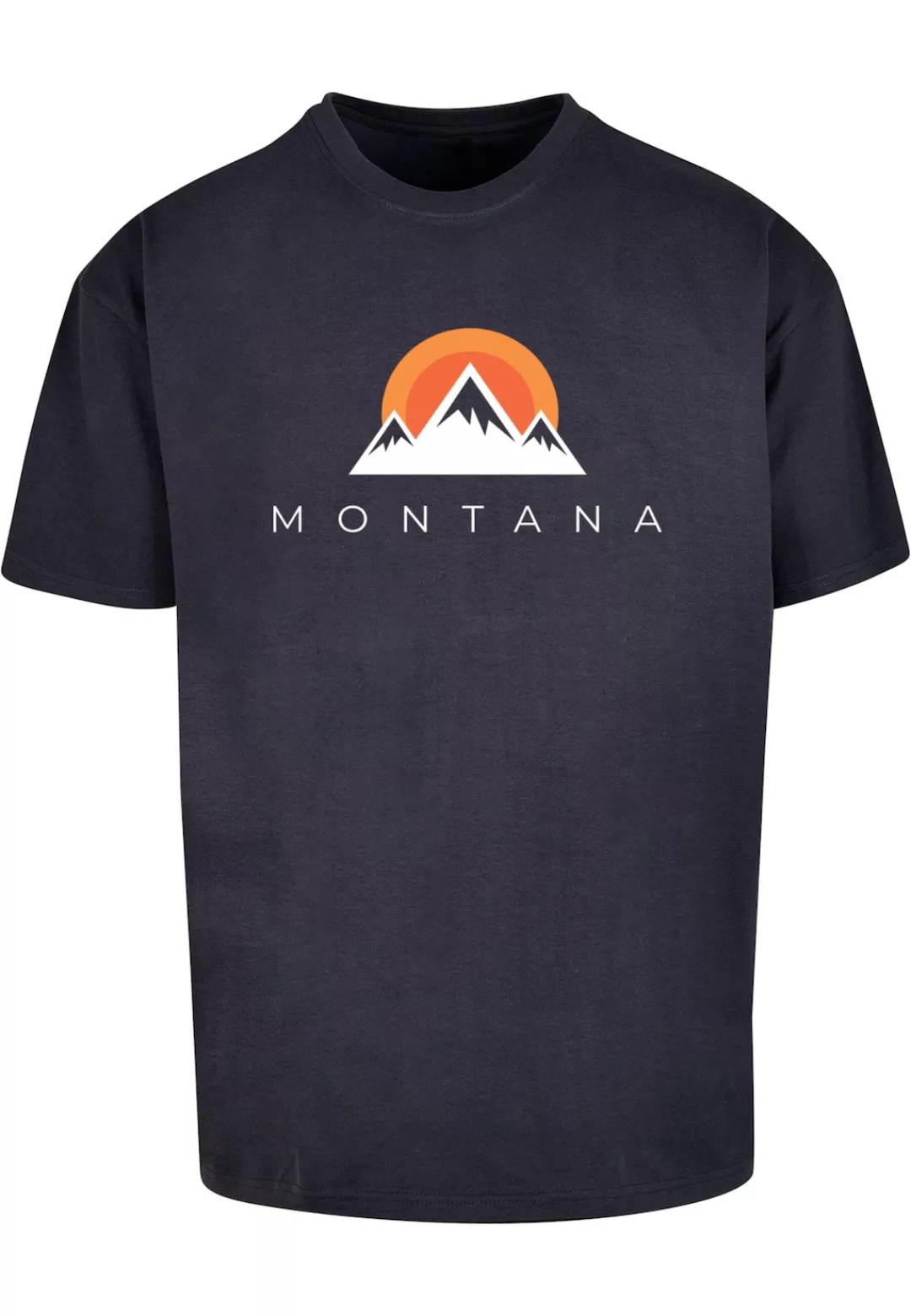 Merchcode T-Shirt "Merchcode Herren Montana X Heavy Oversize Tee-BY102" günstig online kaufen