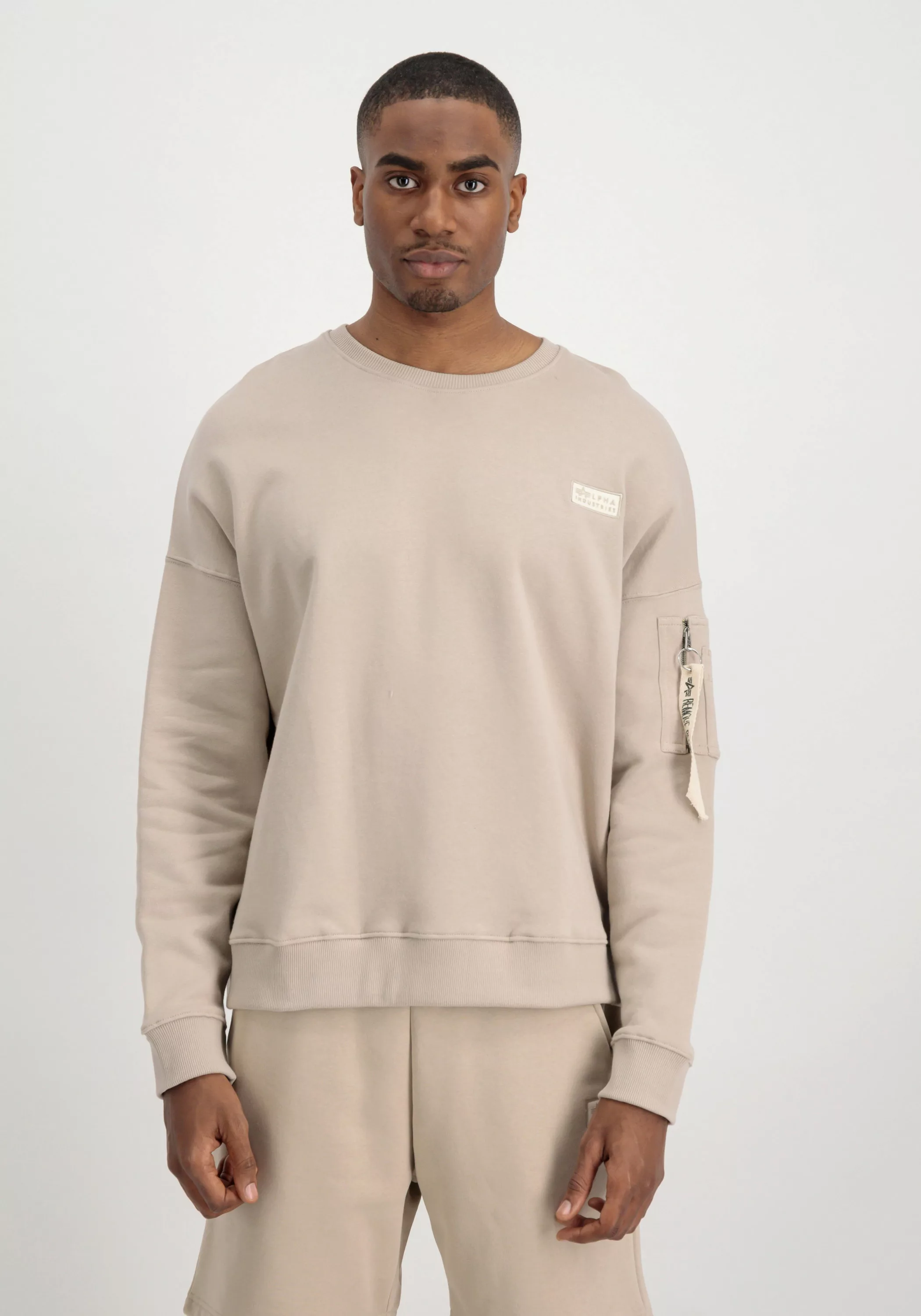 Alpha Industries Sweater "Organics OS Sweater Sweatshirt" günstig online kaufen