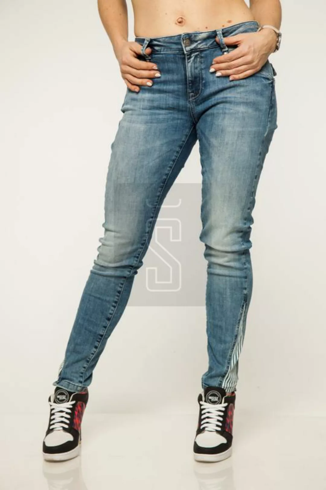 Miracle of Denim Damen Jeans ESTHER Skinny 7/8 günstig online kaufen