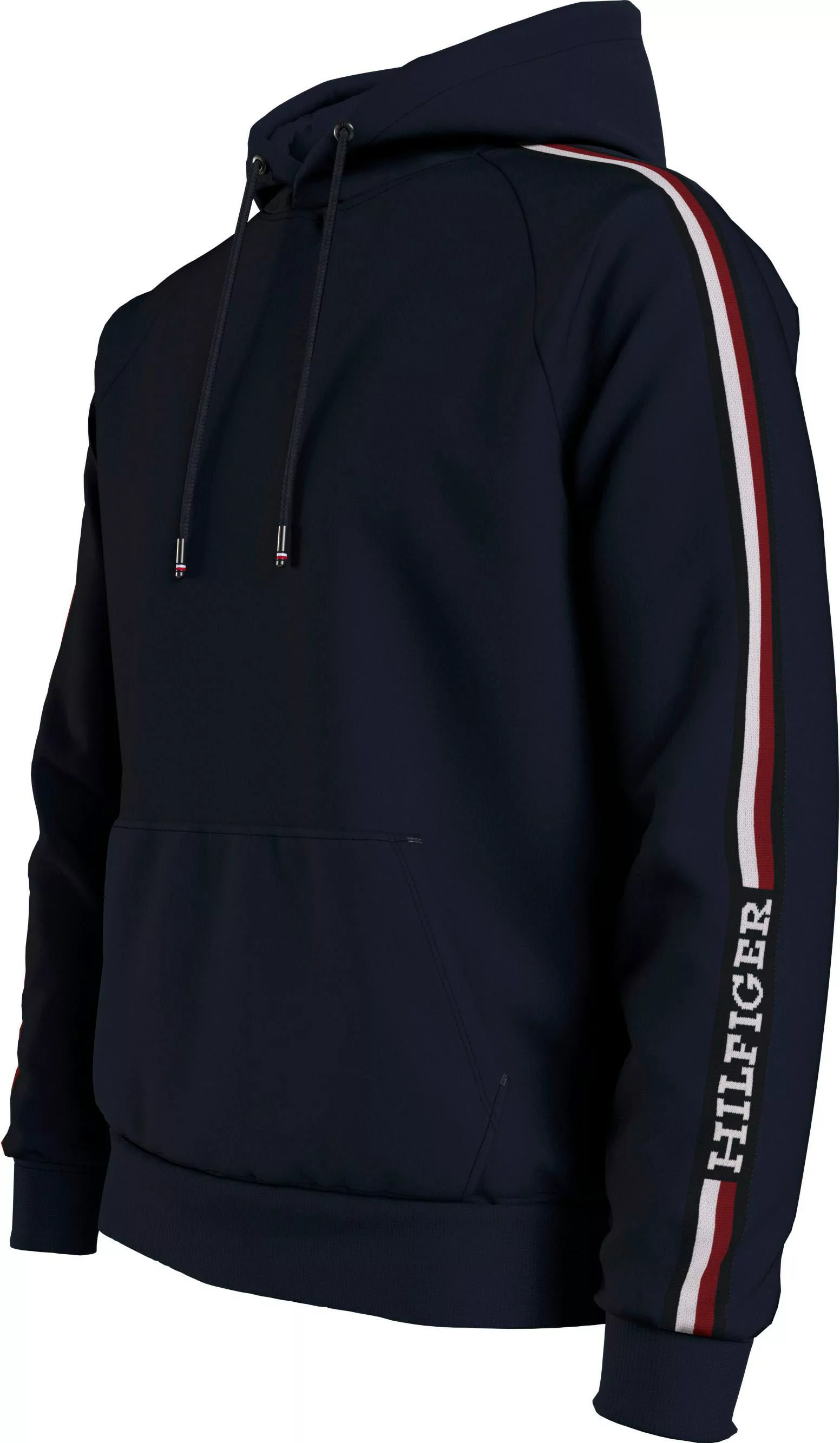 Tommy Hilfiger Hoodie GLOBAL STRIPE HOODIE mit Raglanärmeln günstig online kaufen