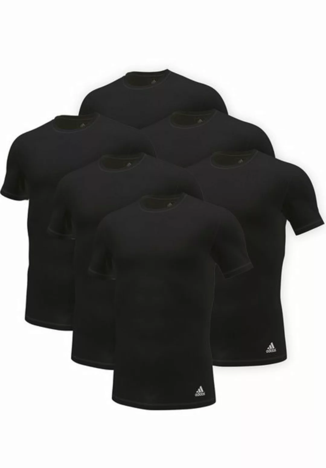 adidas Performance Poloshirt Crew Neck Shirt (6PK) (Packung, 6-tlg., 6er-Pa günstig online kaufen