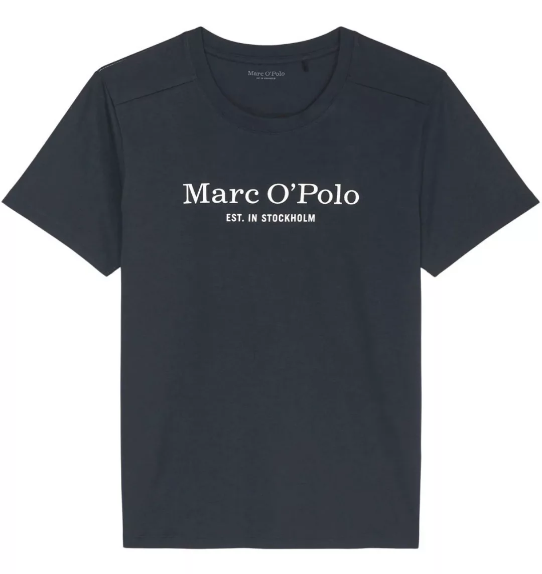 Marc O'Polo T-Shirt mit Logo-Print vorn günstig online kaufen