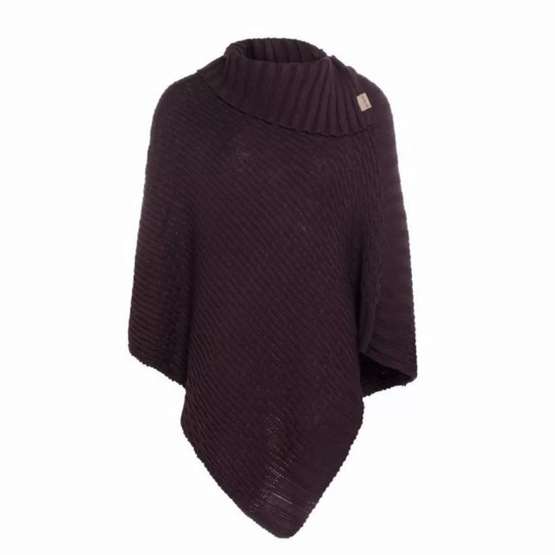 Knit Factory Strickponcho Nicky Ponchos One Size Glatt Lila (1-tlg) modern günstig online kaufen