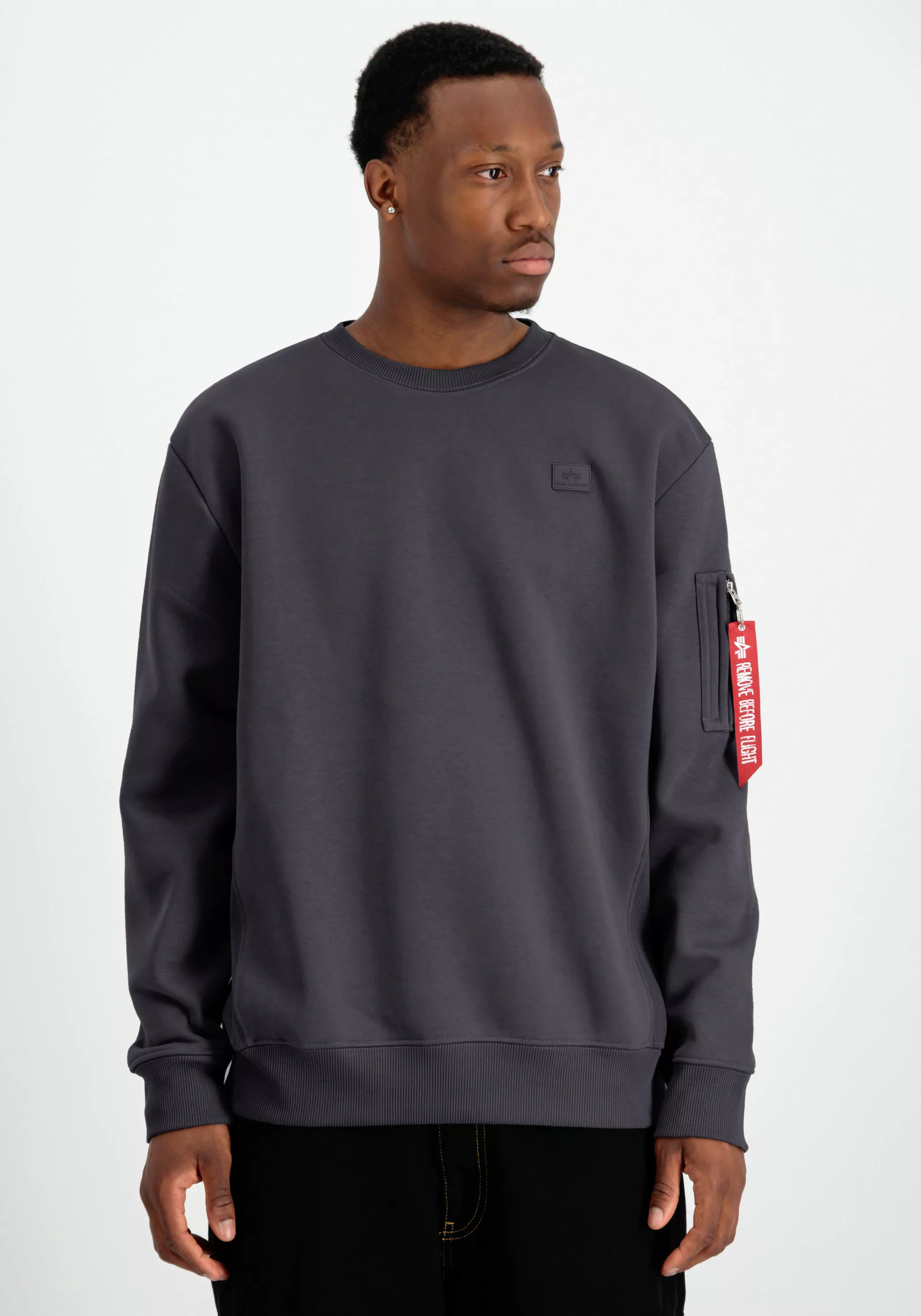 Alpha Industries Sweater "Alpha Industries Men - Sweatshirts X-Fit Label Sw günstig online kaufen