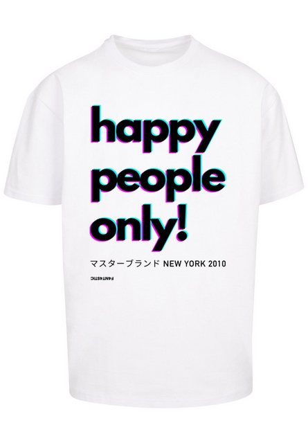 F4NT4STIC T-Shirt Happy people only New York Print günstig online kaufen