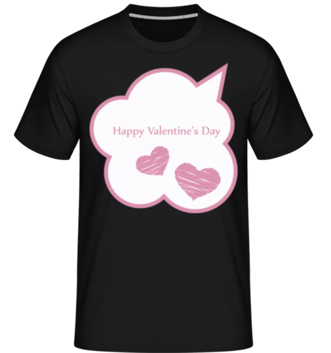 Happy Valentine's Day Bubble · Shirtinator Männer T-Shirt günstig online kaufen