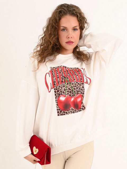 MODAFEIN Sweatshirt Cherries günstig online kaufen