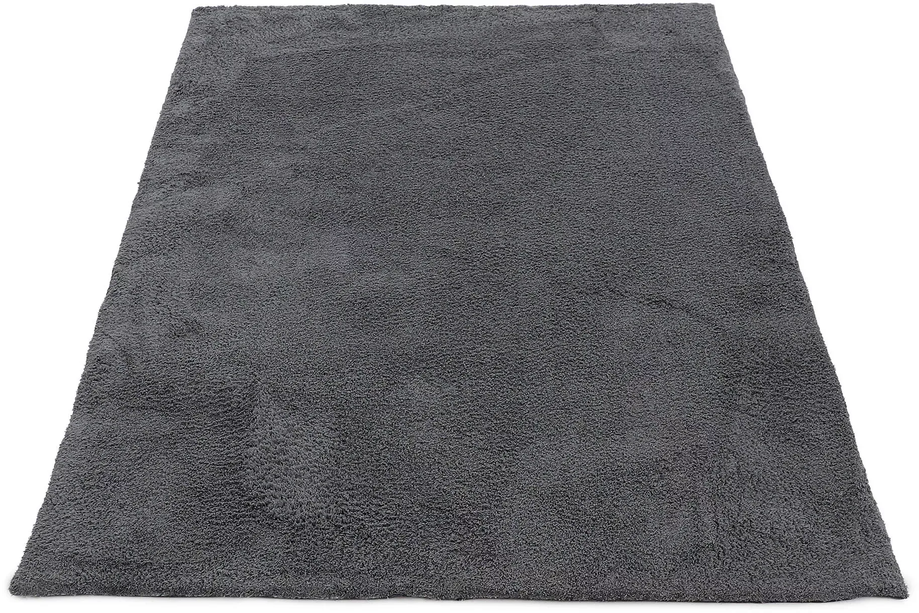 carpetfine Hochflor-Teppich »Silky«, rechteckig, 20 mm Höhe, Shaggy, Langfl günstig online kaufen