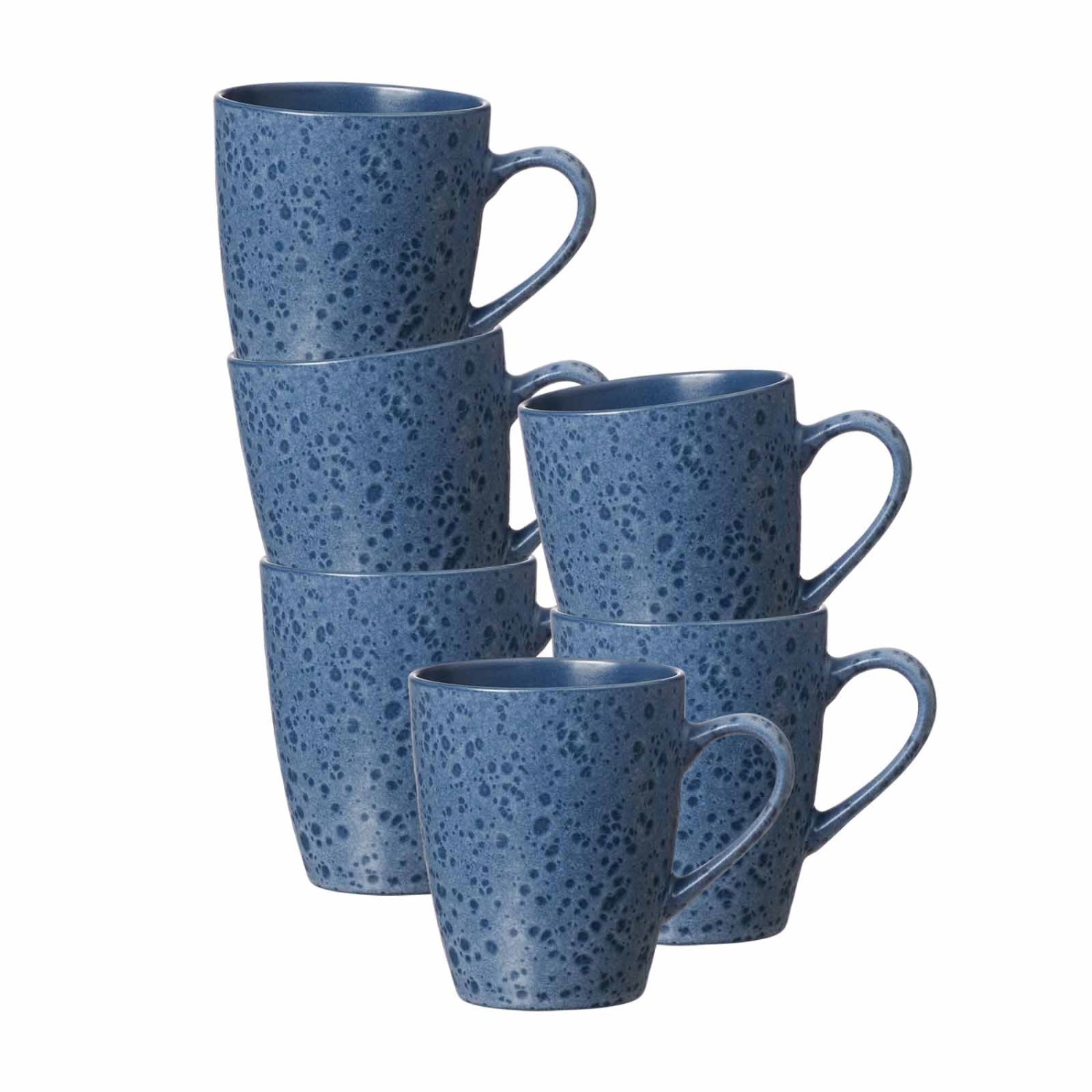 Ritzenhoff & Breker Kitwe Kaffeebecher 370 ml 6er Set Blau günstig online kaufen