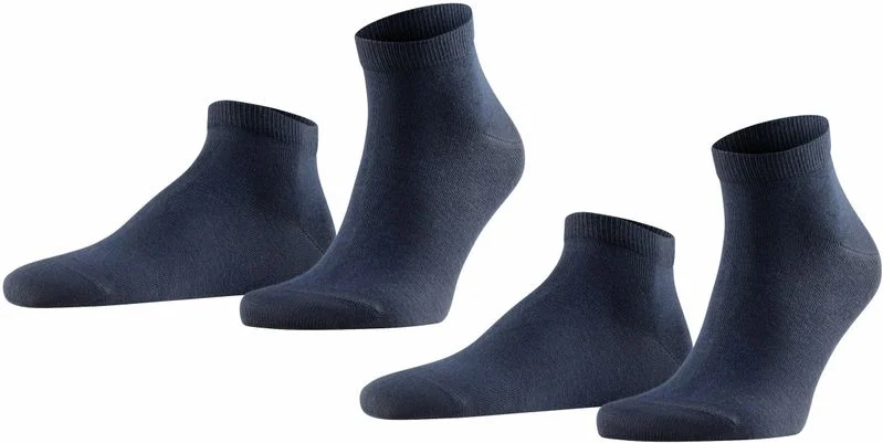 Falke Happy Socken 2 Paar Dark Navy - Größe 43-46 günstig online kaufen