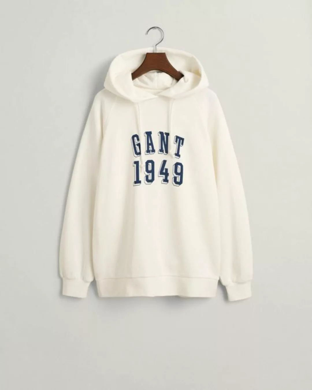 Gant Sweatshirt REG PRINTED HOODIE, EGGSHELL günstig online kaufen