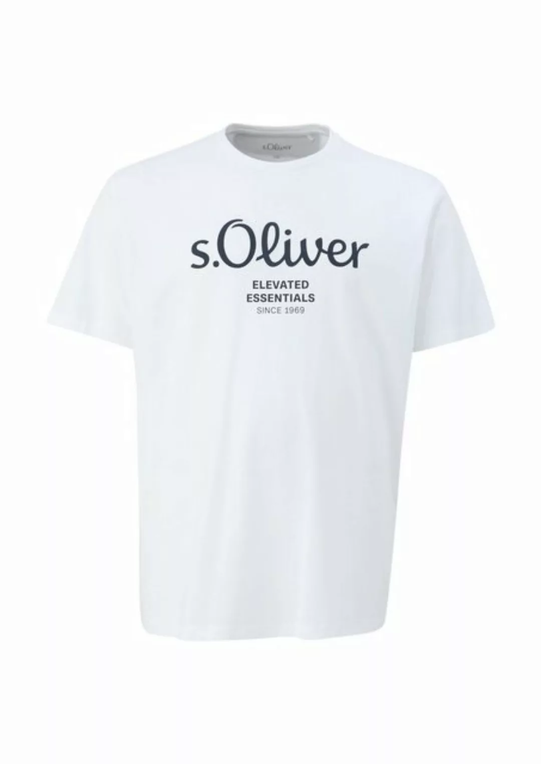 s.Oliver T-Shirt mit Logo-Print günstig online kaufen