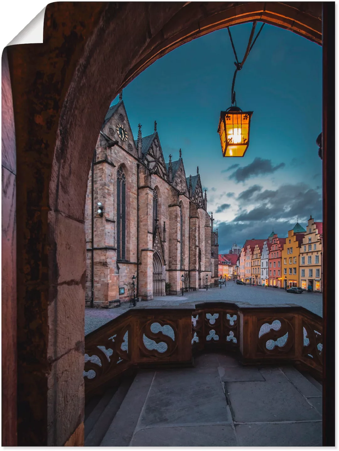 Artland Wandbild "Osnabrück Marktplatz", Deutschland, (1 St.), als Alubild, günstig online kaufen