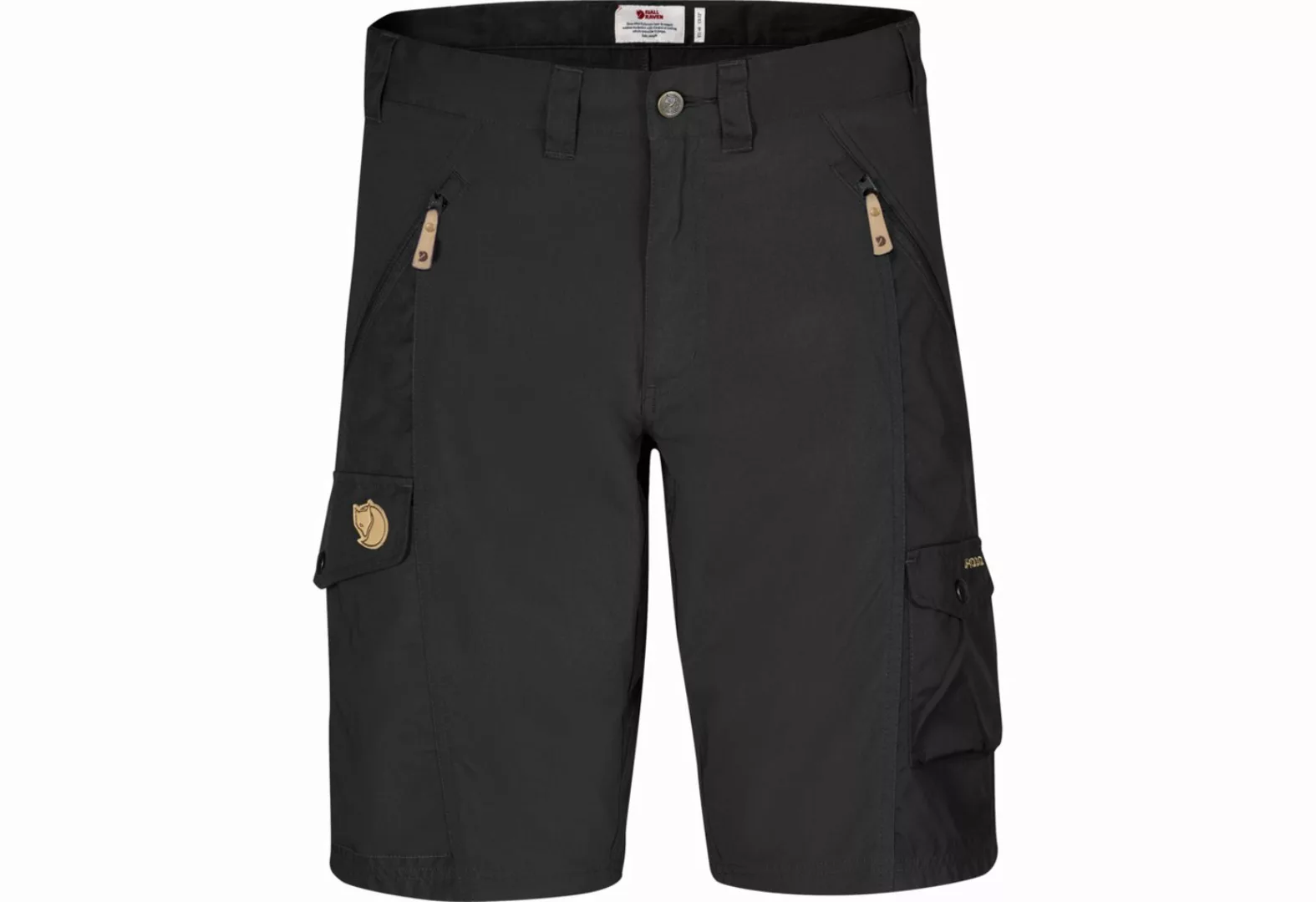 Fjällräven Trekkinghose FJÄLLRÄVEN Abisko Shorts Schwarz günstig online kaufen