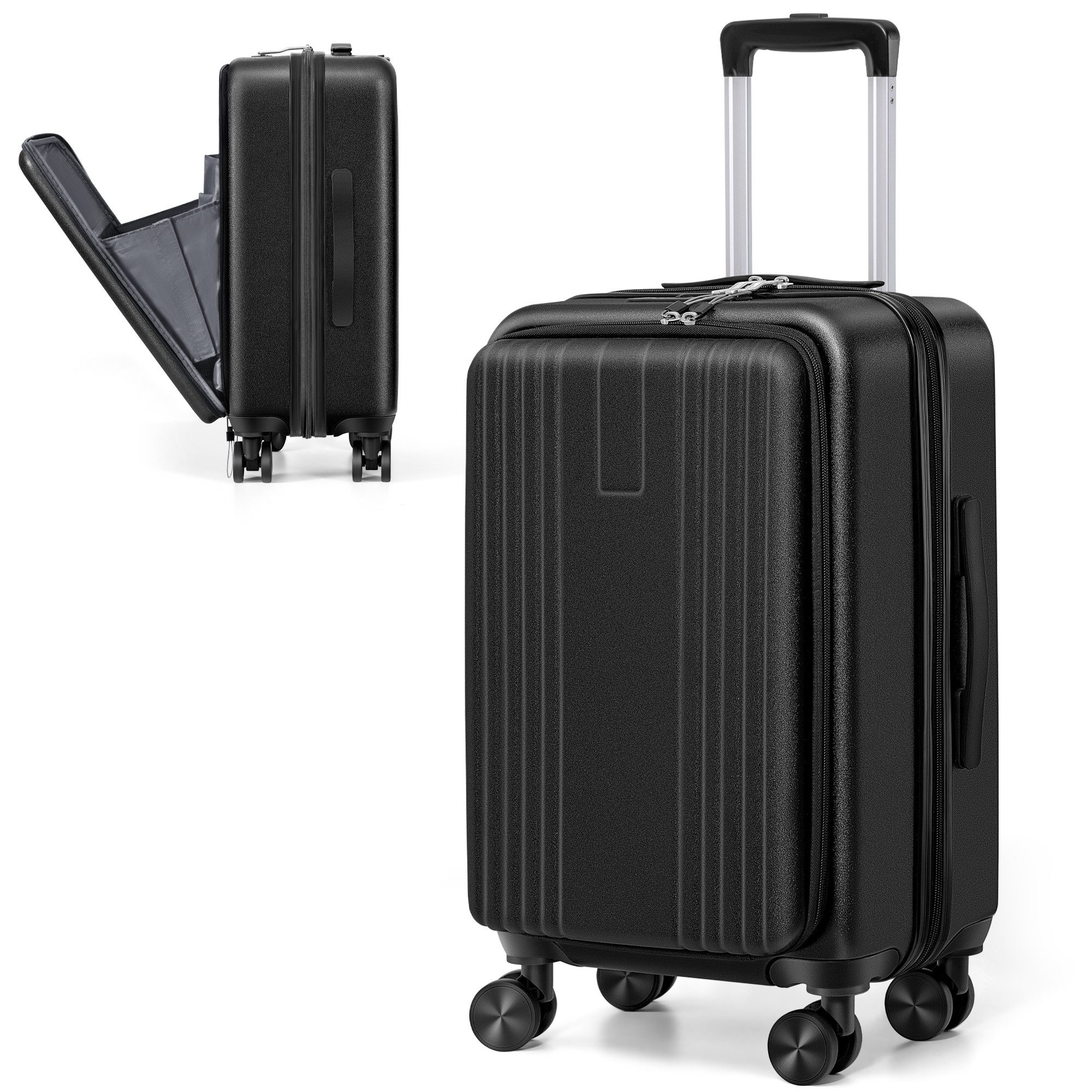 ChaCool Business-Koffer Trolleys mit Laptopfach, Leichter günstig online kaufen