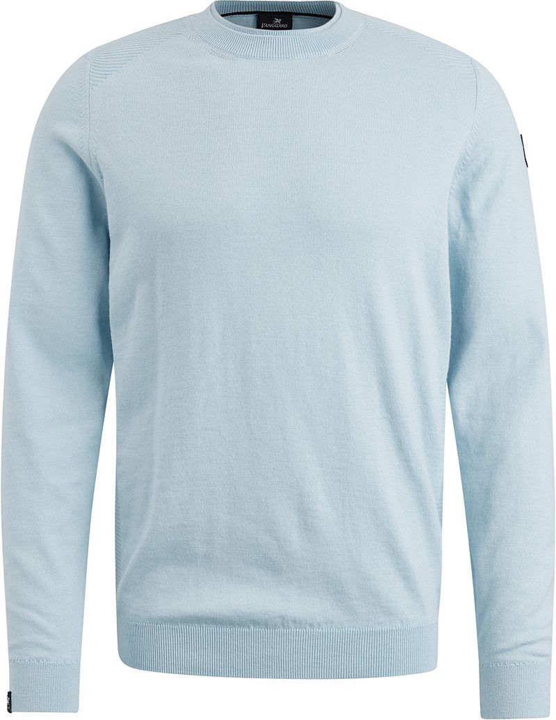 Vanguard Pullover Slubs Hellblau - Größe 3XL günstig online kaufen