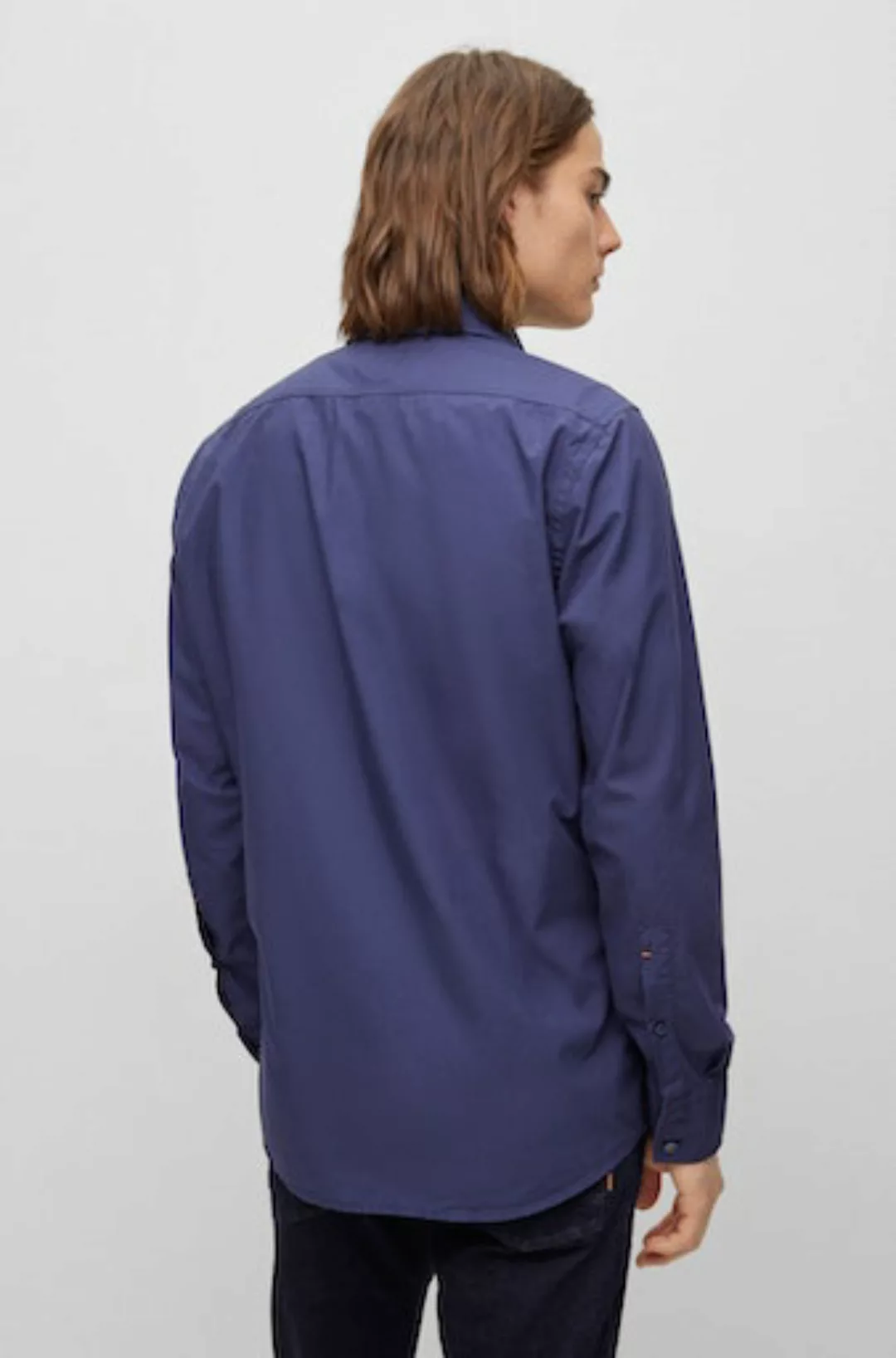 BOSS ORANGE Langarmhemd "Relegant 6", mit praktischer Brusttasche günstig online kaufen
