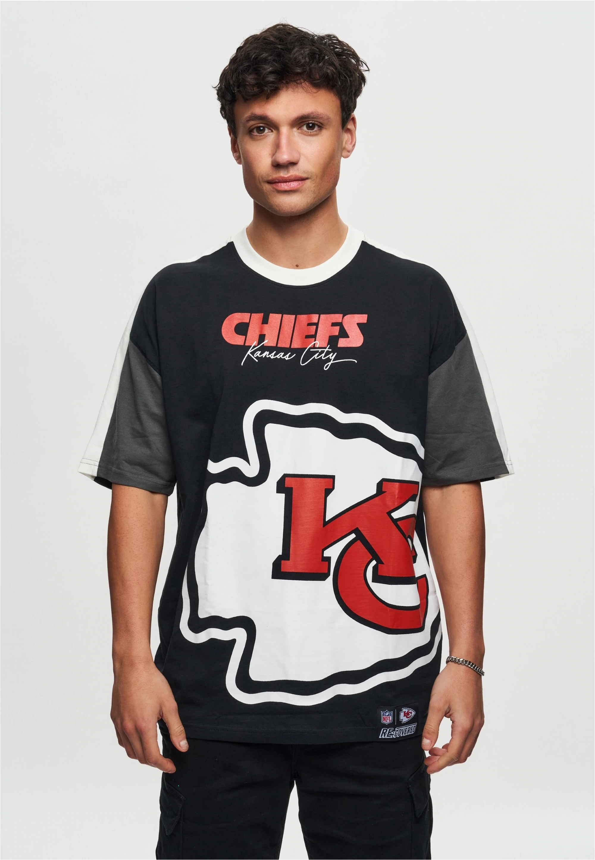 Recovered T-Shirt "NFL Chiefs Kansas City Cut and Sew Oversized", (1 tlg.), günstig online kaufen