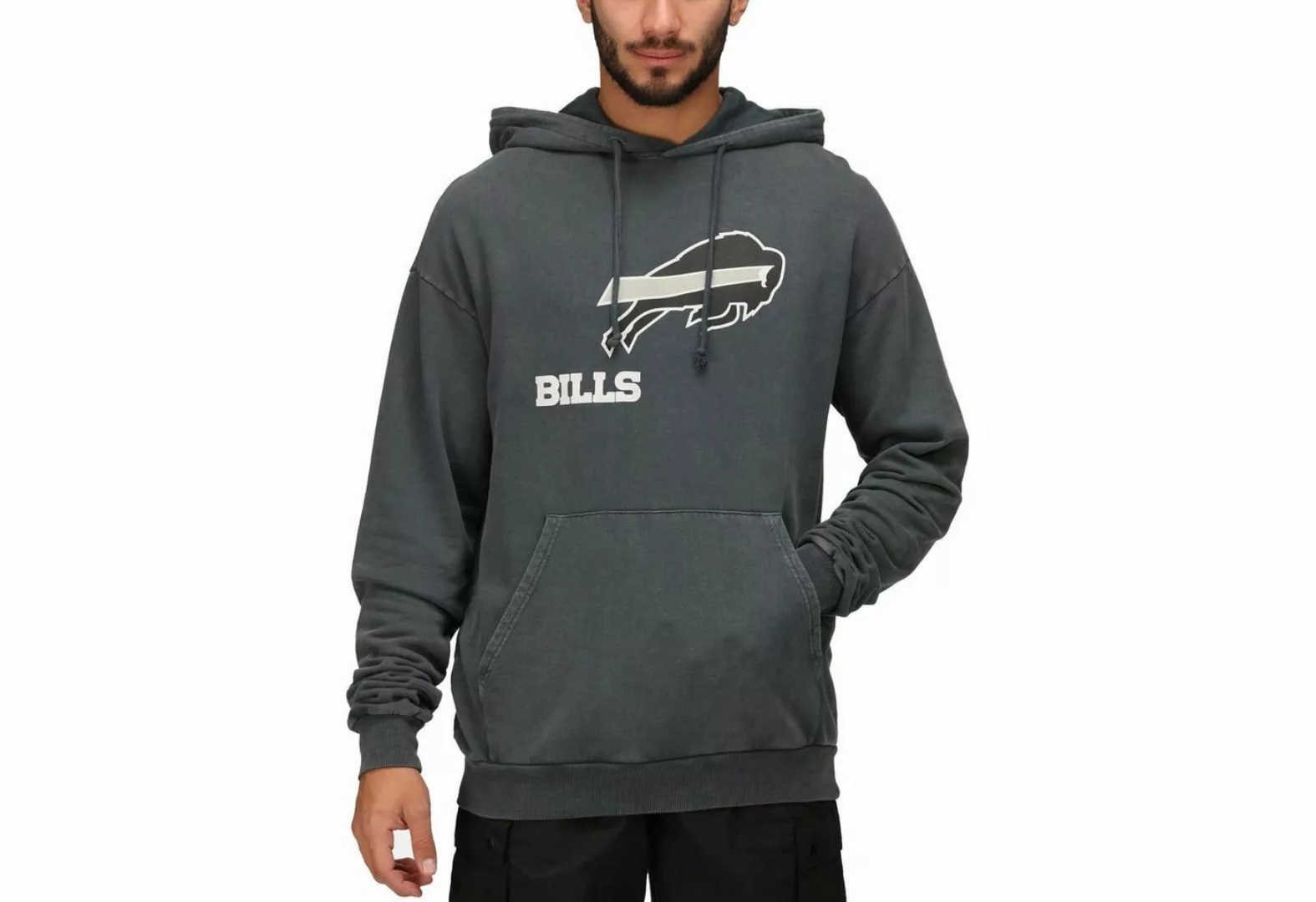 Recovered Kapuzenpullover Re:covered CHROME Buffalo Bills washed günstig online kaufen