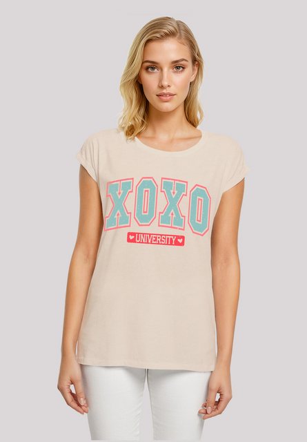 F4NT4STIC T-Shirt XOXO University Valentinstag Premium Qualität günstig online kaufen