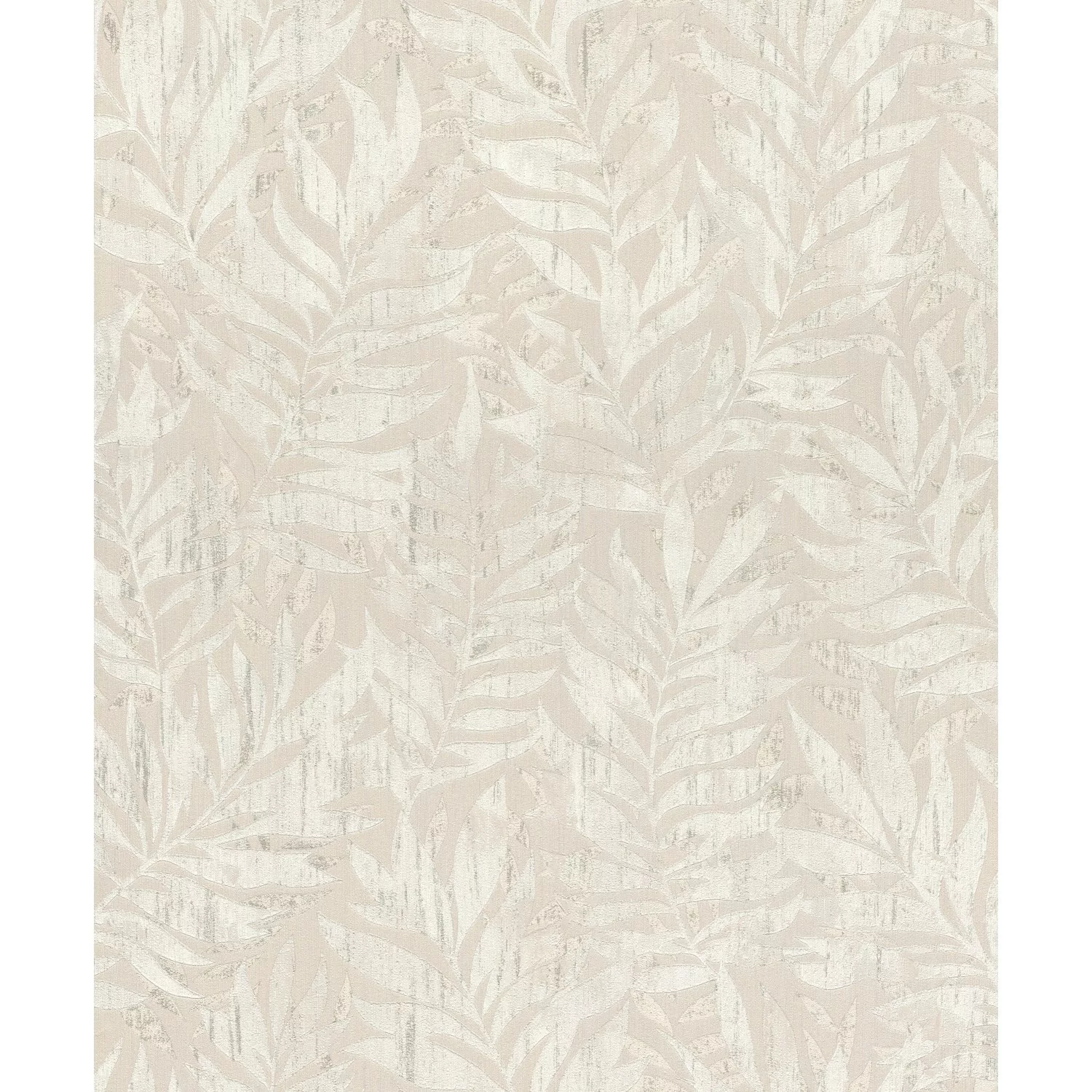 Rasch Vliestapete Barbara Home Coll. III 561203 Blätter Beige 10,05x0,53 m günstig online kaufen