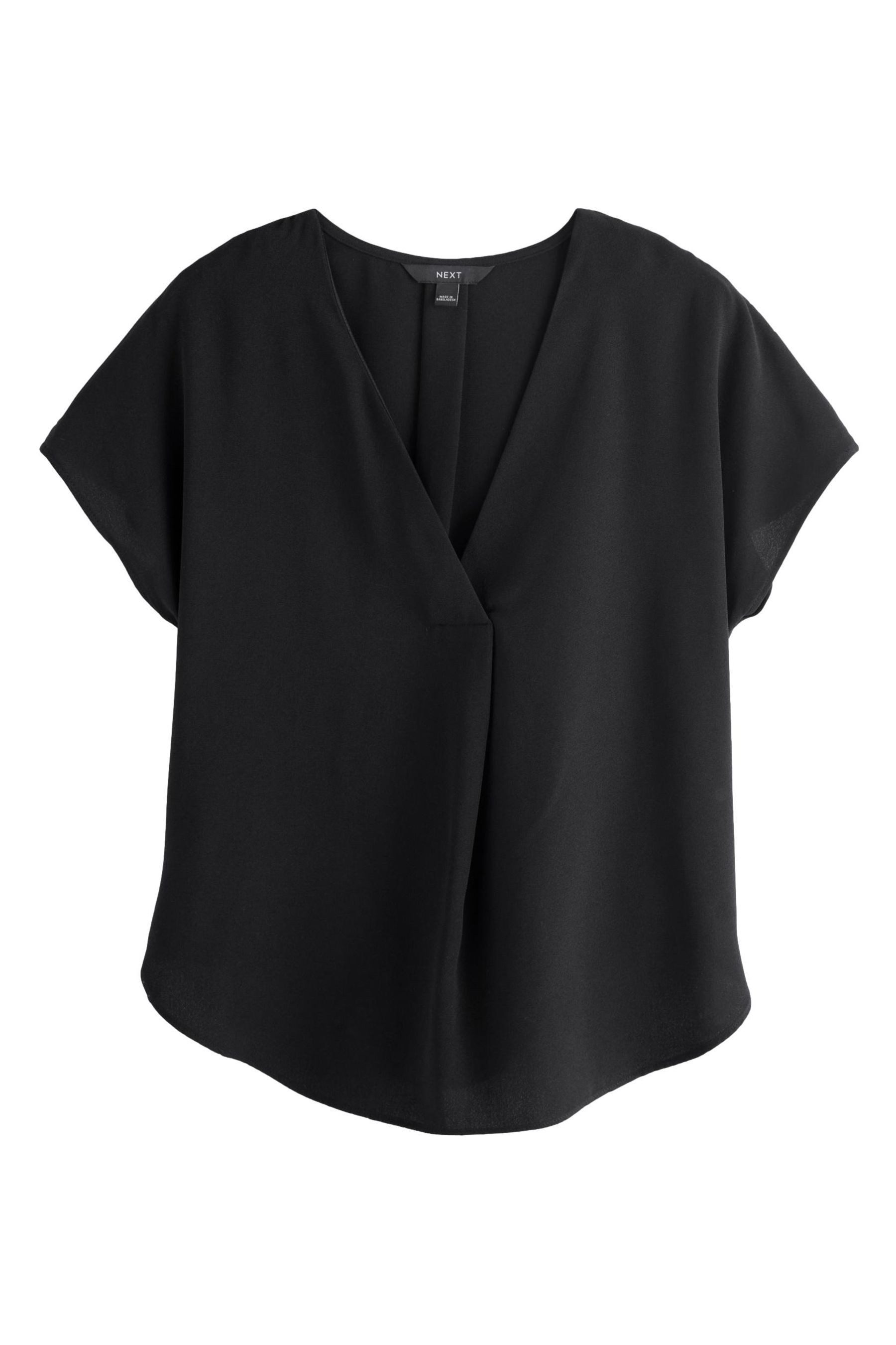 Next Kurzarmbluse Relaxed Fit Schlupfbluse mit günstig online kaufen