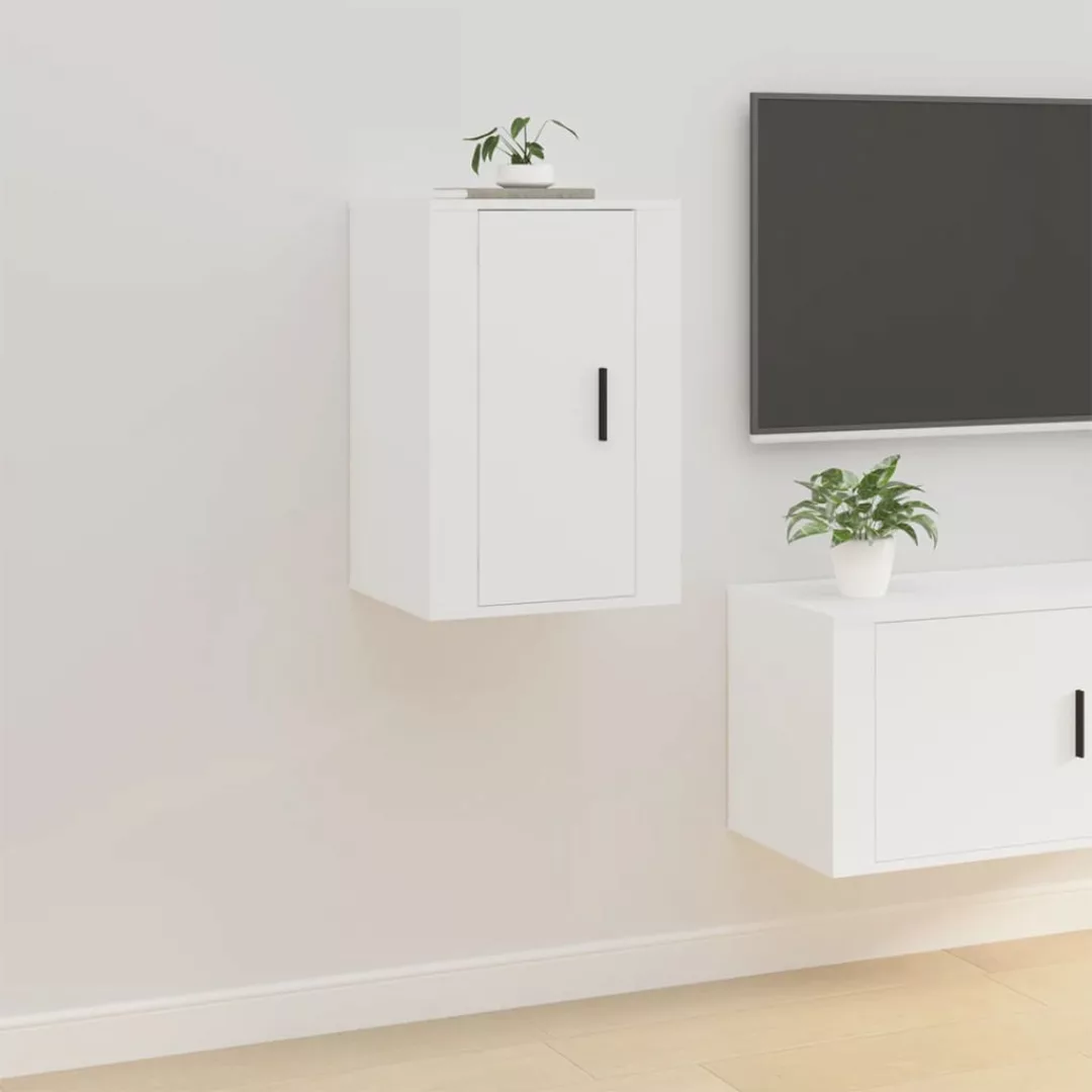 Vidaxl Tv-wandschrank Weiß 40x34,5x60 Cm günstig online kaufen