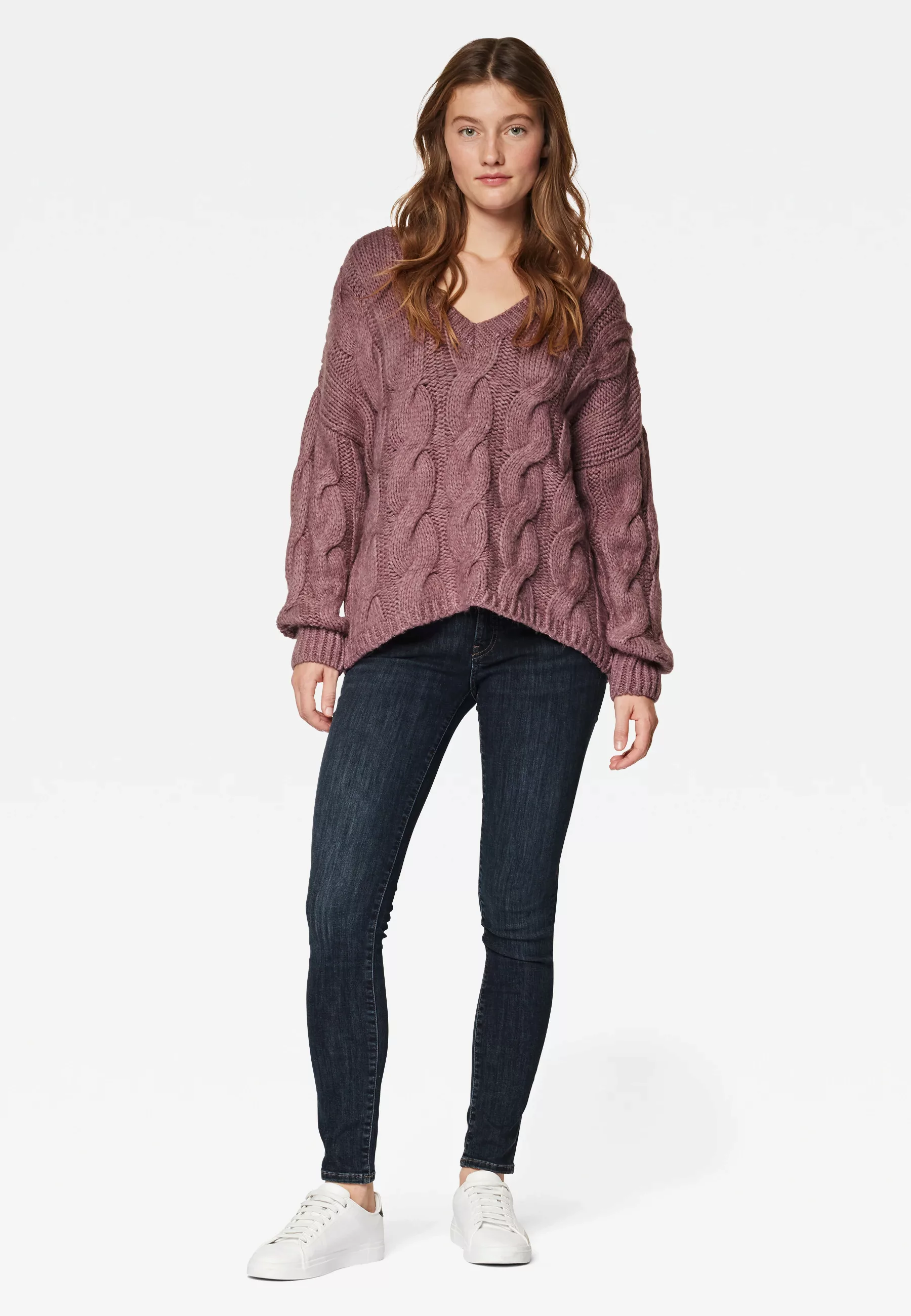 Mavi V-Ausschnitt-Pullover "V-NECK SWEATER", V-Neck Pullover günstig online kaufen