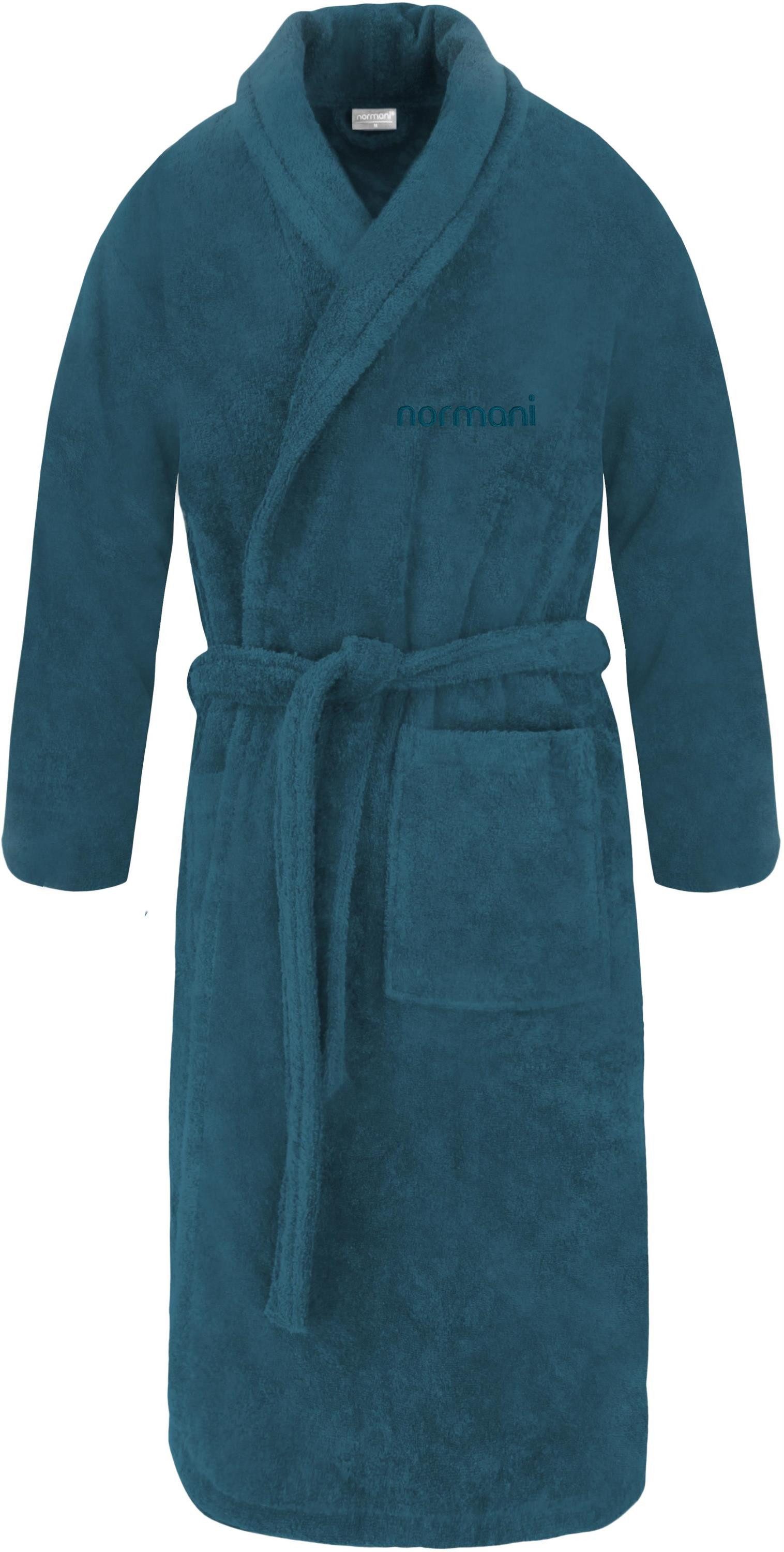 normani Unisex-Bademantel Unisex Baumwoll-Bademantel 450 g/m² günstig online kaufen