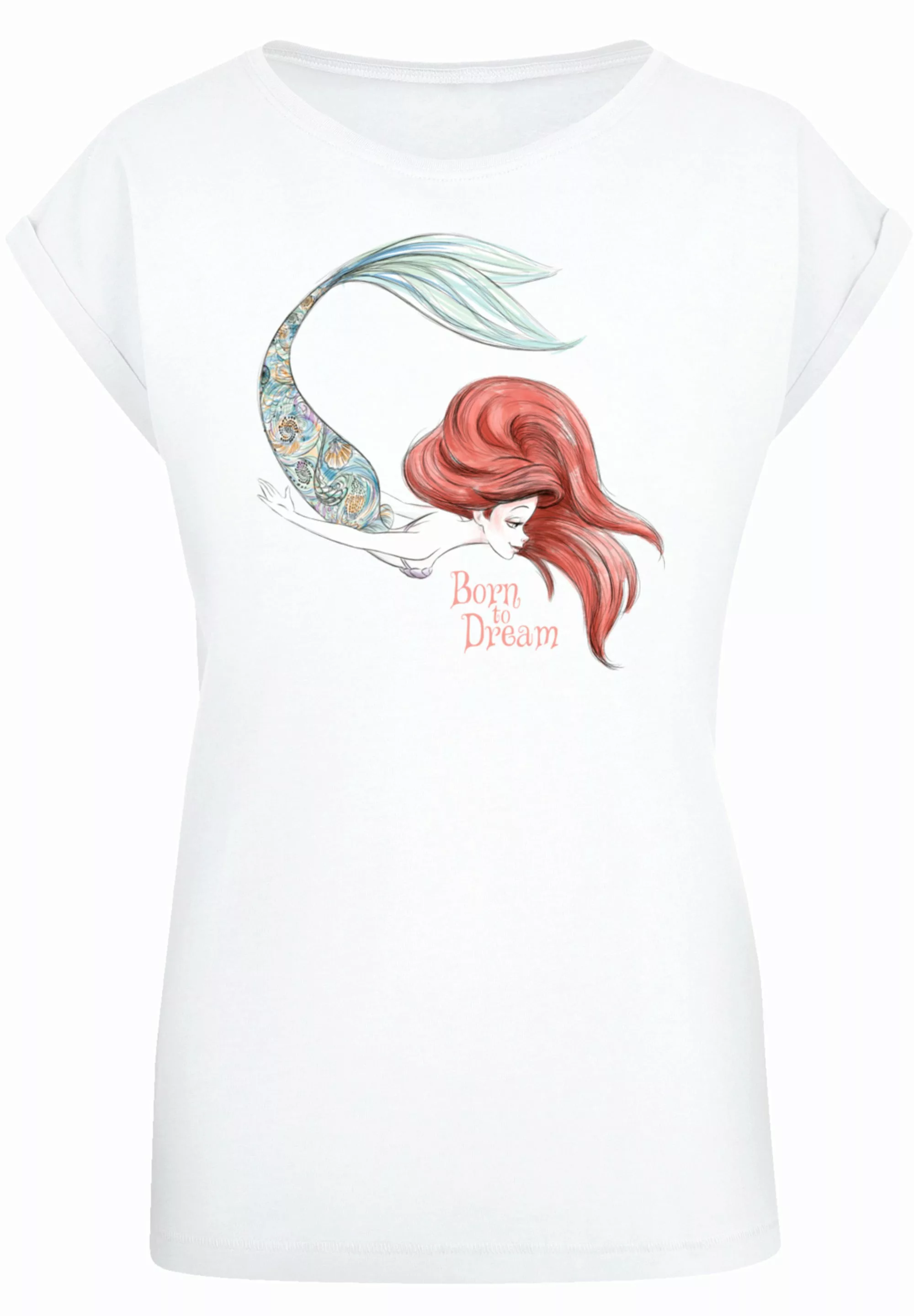 F4NT4STIC T-Shirt "Disney Arielle Born To Dream", Premium Qualität günstig online kaufen