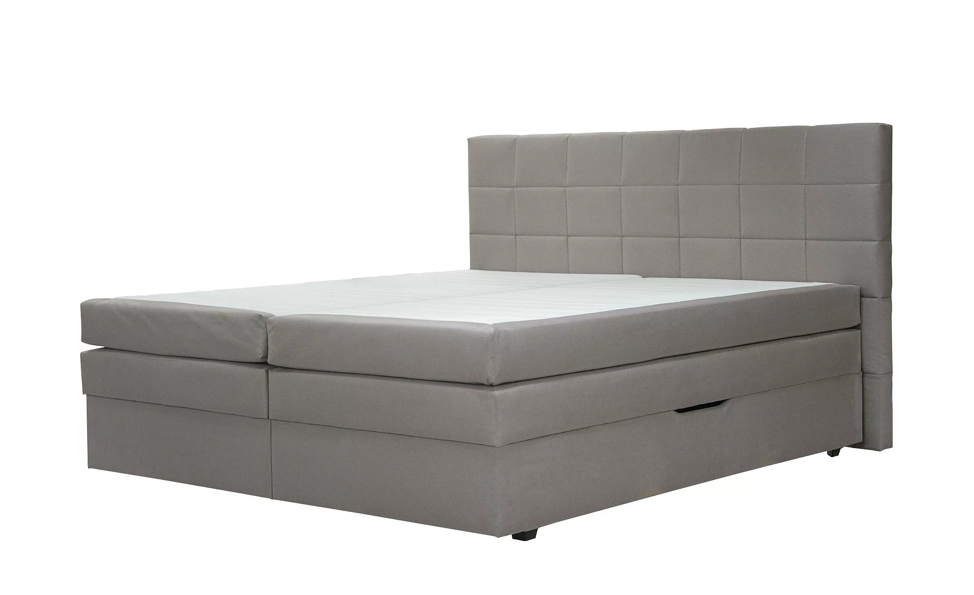 Boxspringbett  Vito ¦ grau ¦ Maße (cm): B: 193 H: 117 Betten > Boxspringbet günstig online kaufen