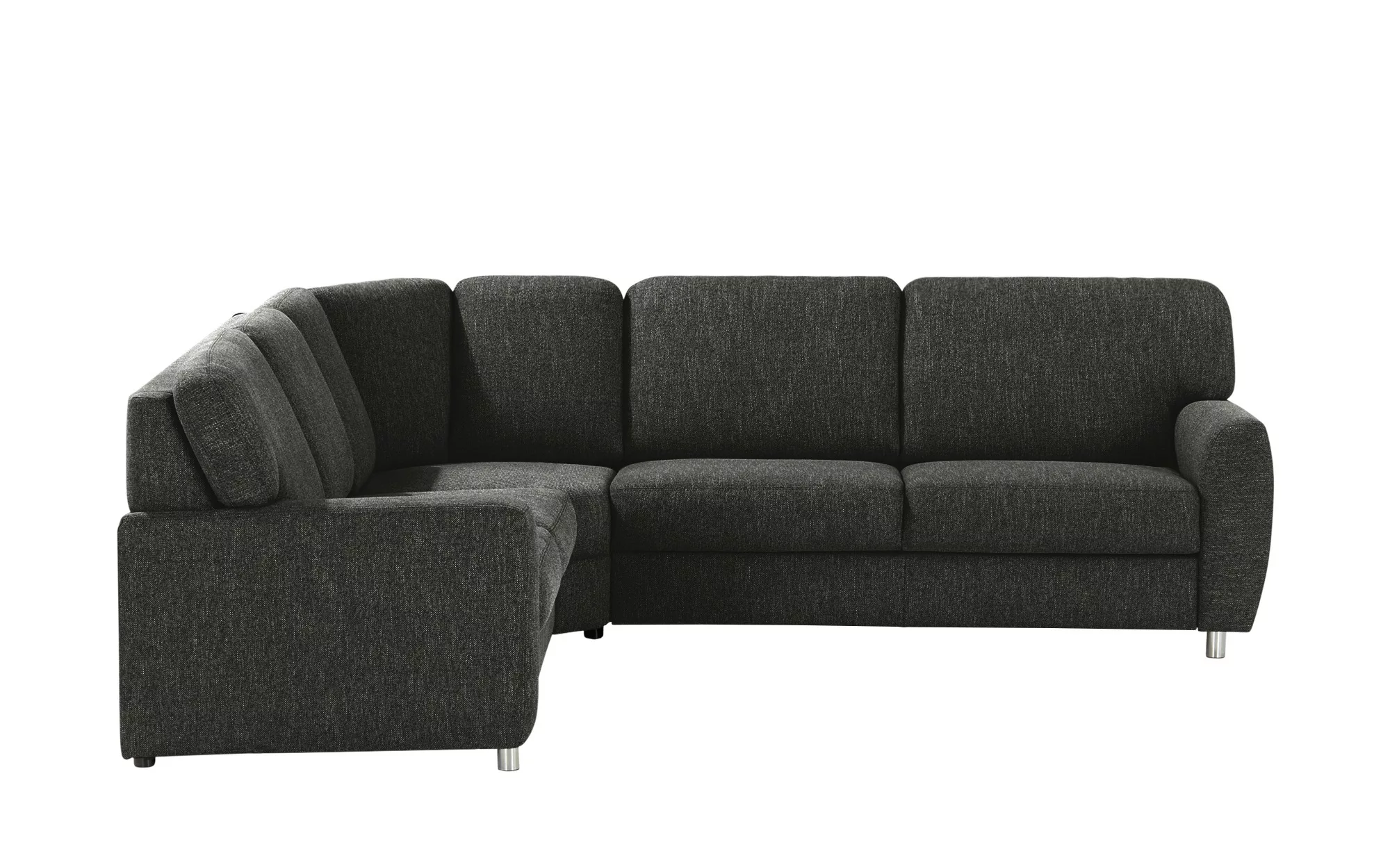 smart Ecksofa  Valencia - schwarz - 90 cm - Polstermöbel > Sofas > Ecksofas günstig online kaufen