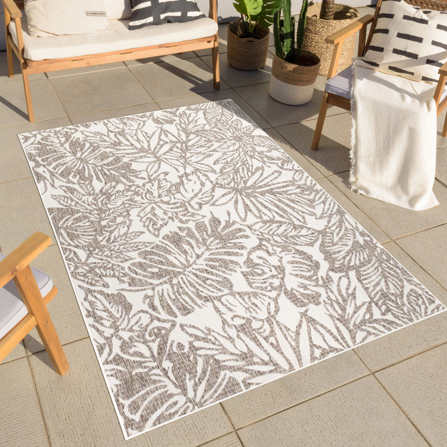 Carpet City Outdoorteppich »Outdoor 462«, rechteckig, 5 mm Höhe, Läufer, UV günstig online kaufen