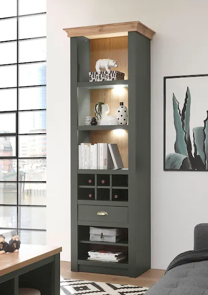 Home affaire Regal "Cambridge", ohne Beleuchtung, Höhe ca. 207 cm günstig online kaufen