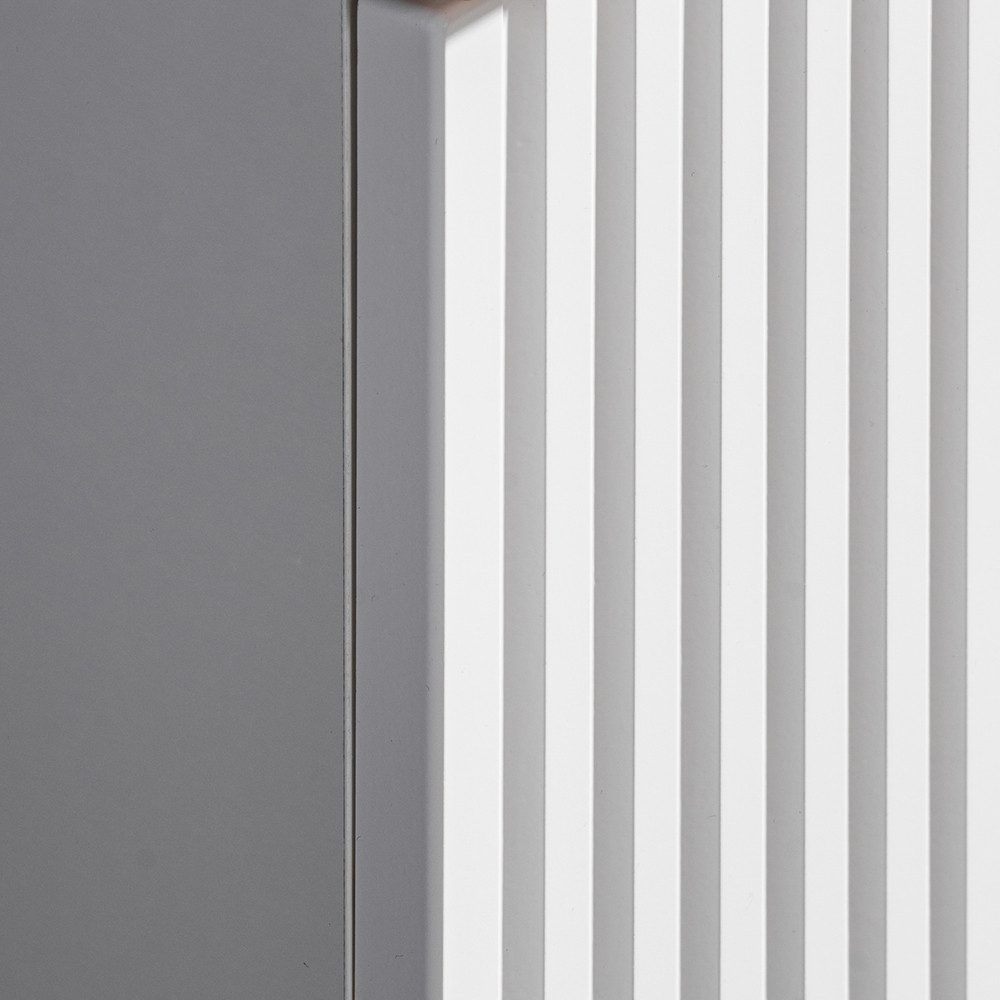 Lomadox Hochschrank NEWPORT-56-WHITE Badschrank, weiß mit günstig online kaufen
