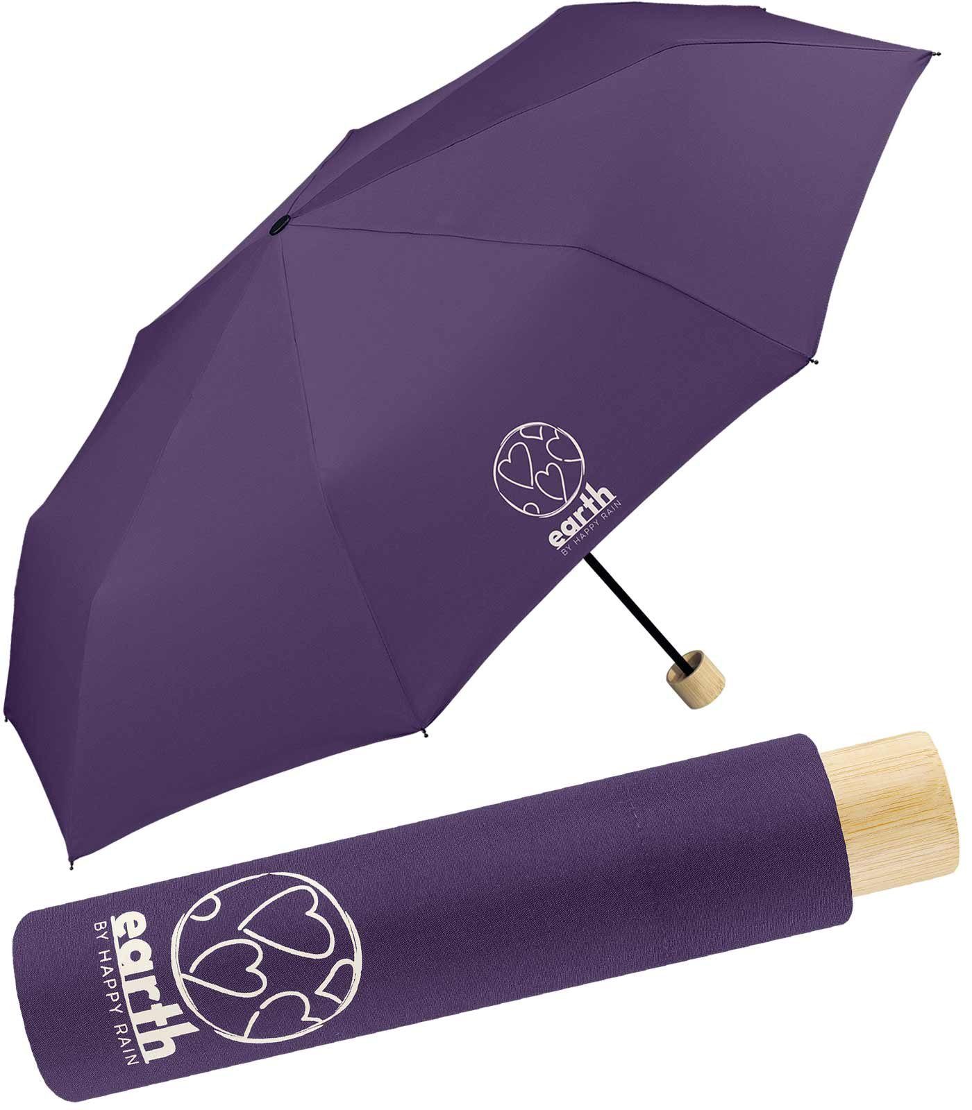 HAPPY RAIN Taschenregenschirm Earth - nachhaltiger günstig online kaufen