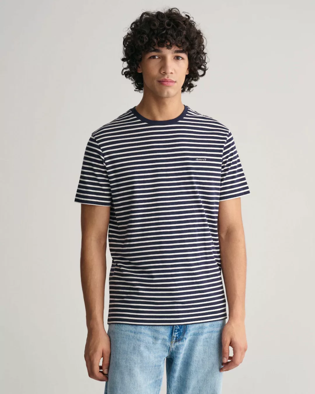 Gant T-Shirt STRIPED T-SHIRT fein gestreift günstig online kaufen