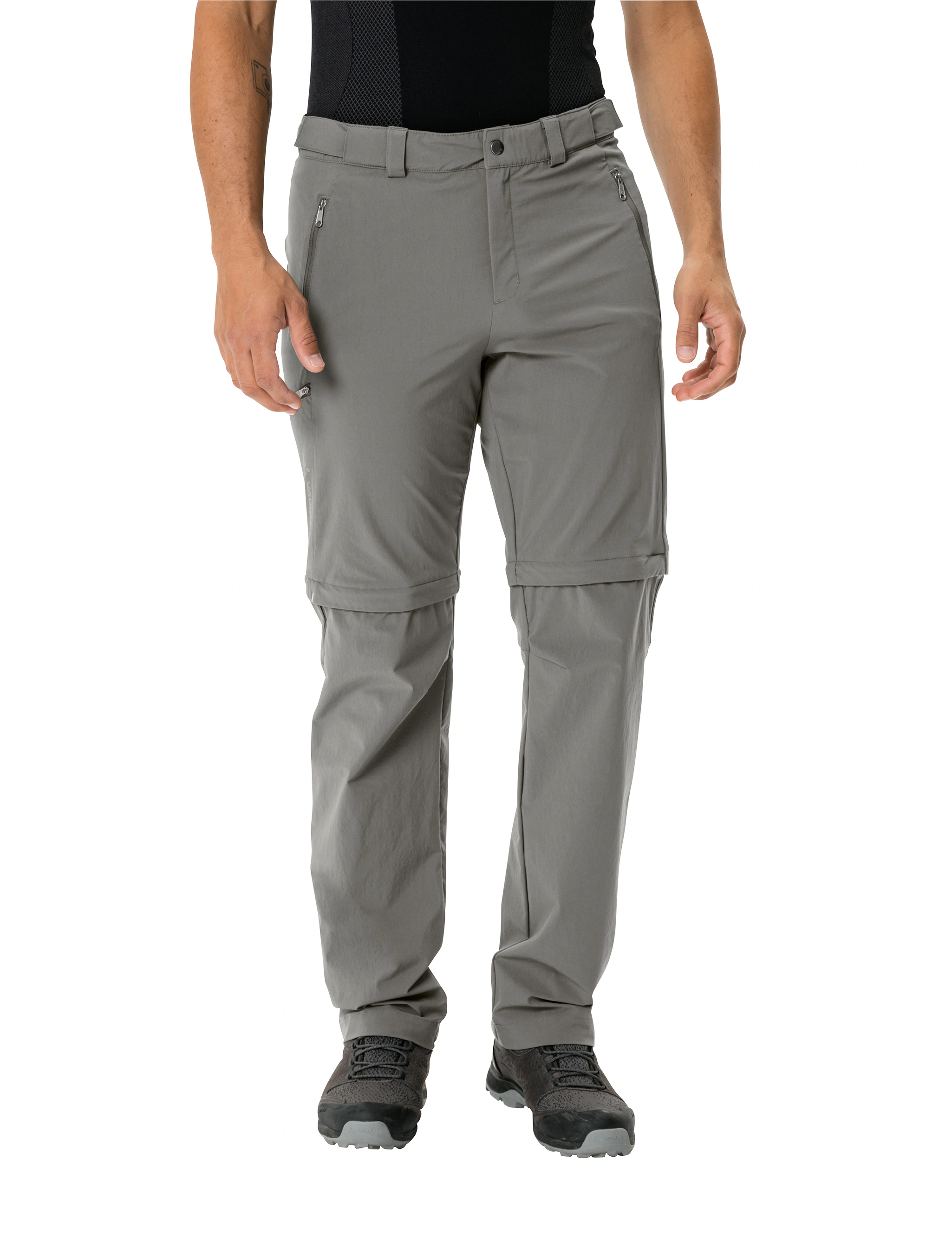 VAUDE Funktionshose Men's Farley Stretch T-Zip Pants III (1-tlg) Green Shap günstig online kaufen