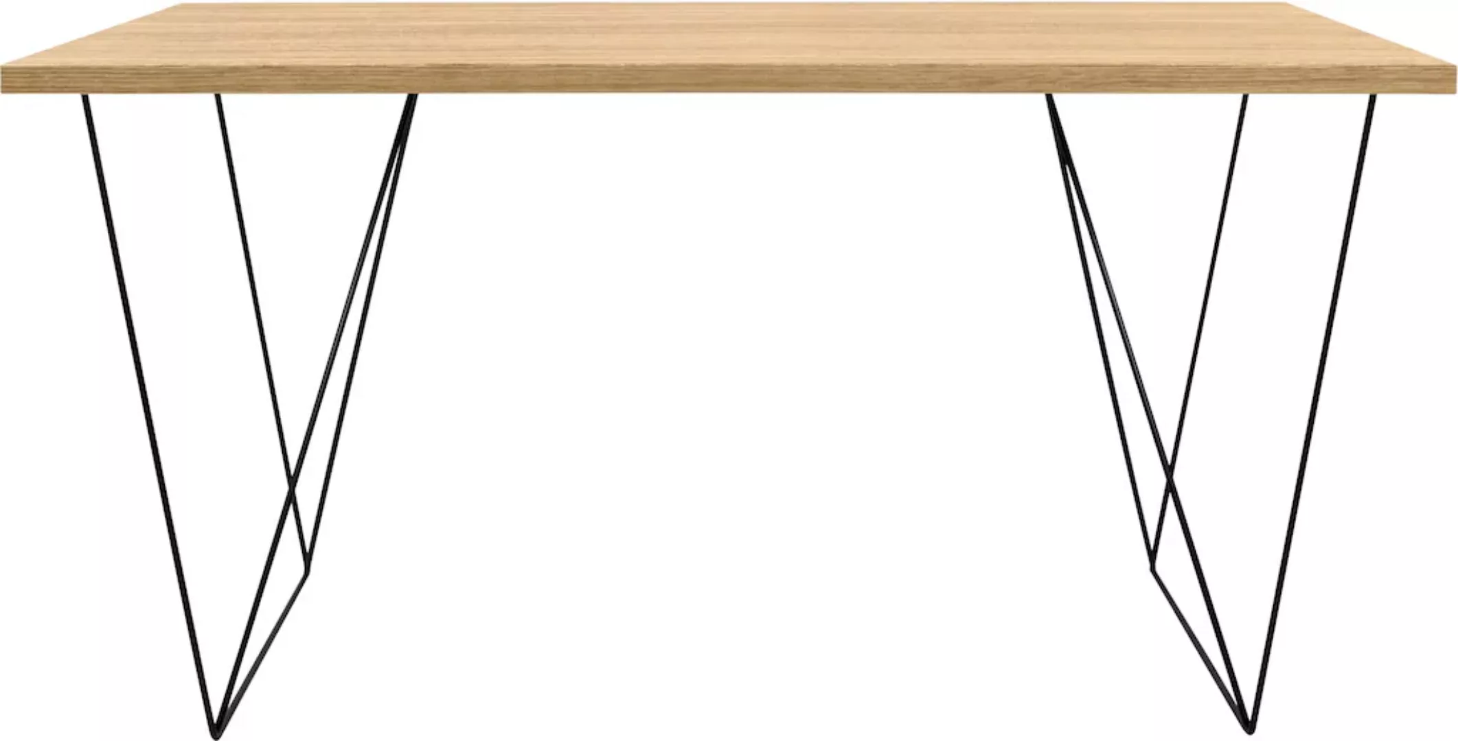 TemaHome Schreibtisch, (B/T/H): 140/75/75 cm günstig online kaufen